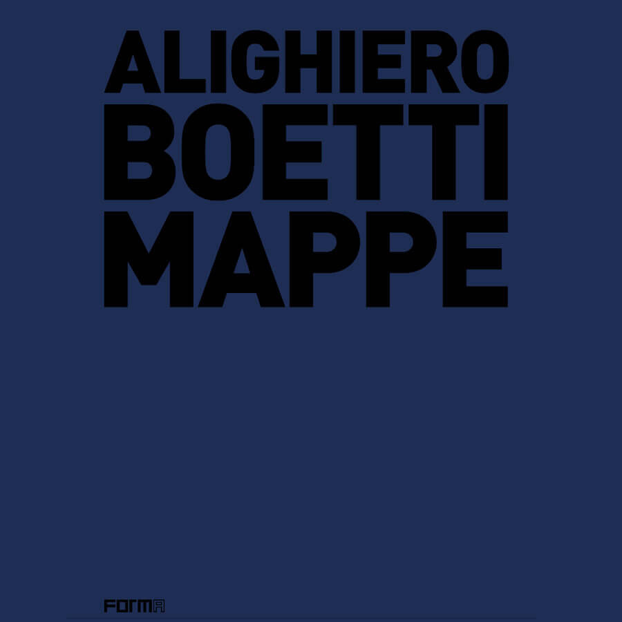 Alighiero Boetti Mappe